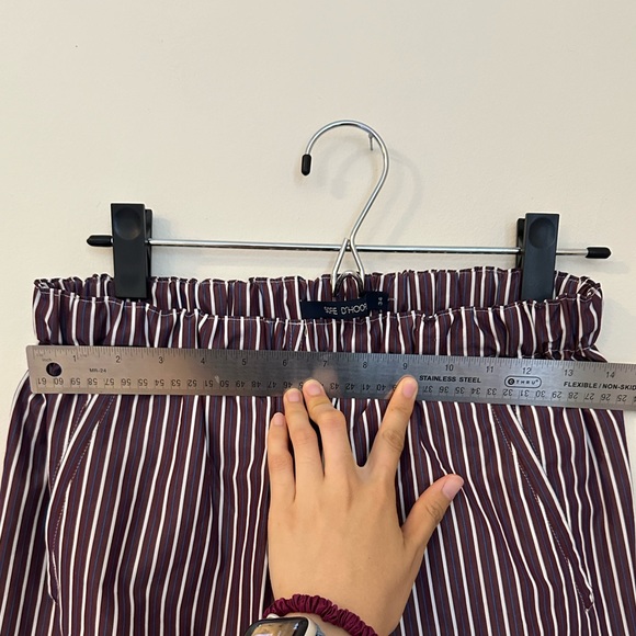 Sofie D’Hoore Striped Purple Pants with Pockets - Picture 4 of 8